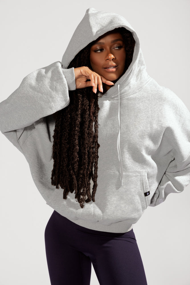 Pullover Cloud Hoodie - Grau meliert