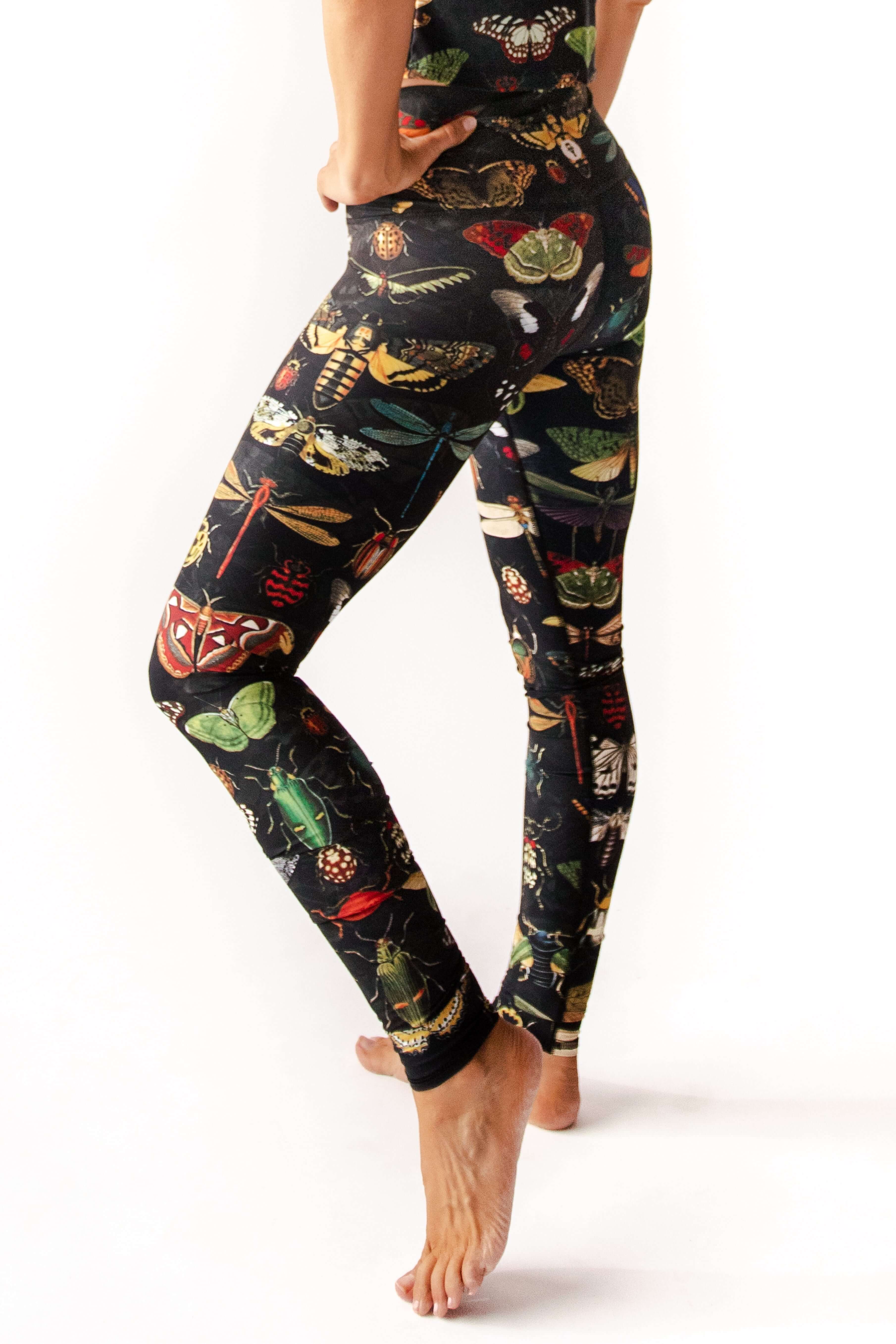 Buggin Out Printed Yoga Leggings