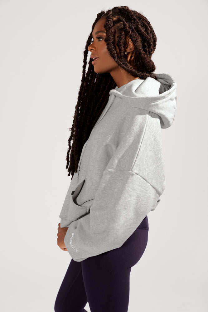 Pullover Cloud Hoodie - Grau meliert