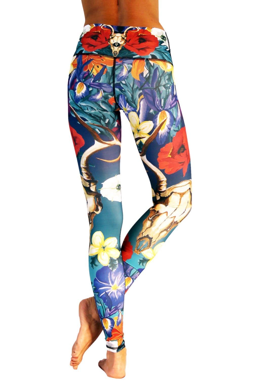 Yoga-Leggings mit Georgia-Print