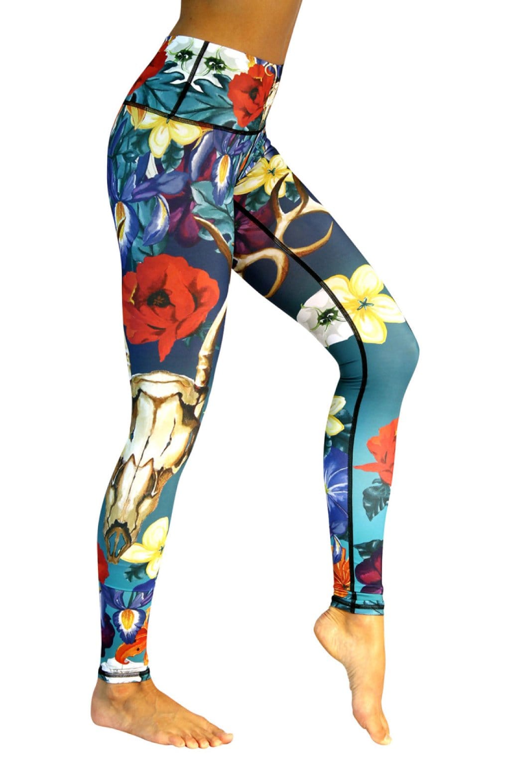 Yoga-Leggings mit Georgia-Print