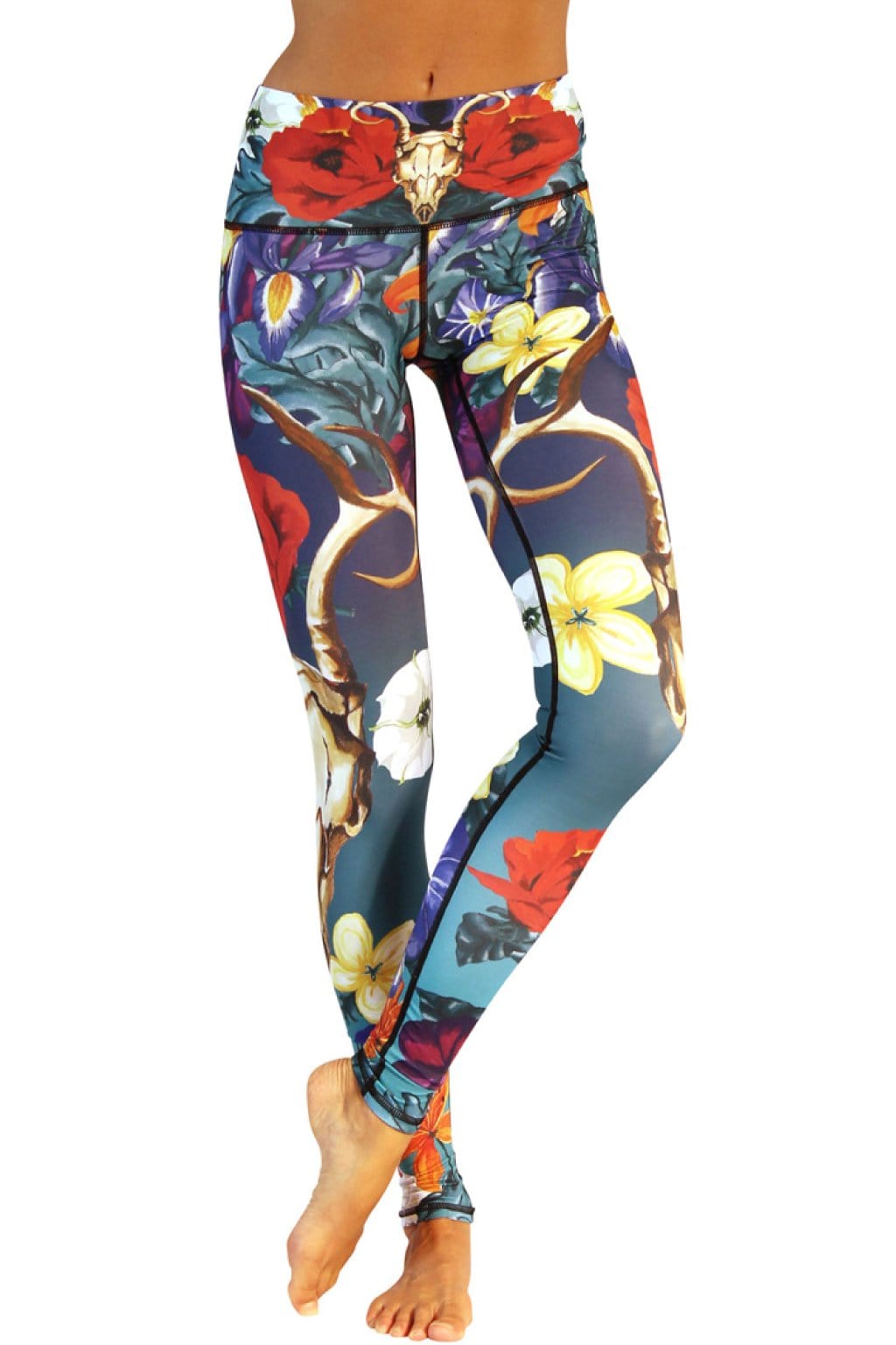 Yoga-Leggings mit Georgia-Print