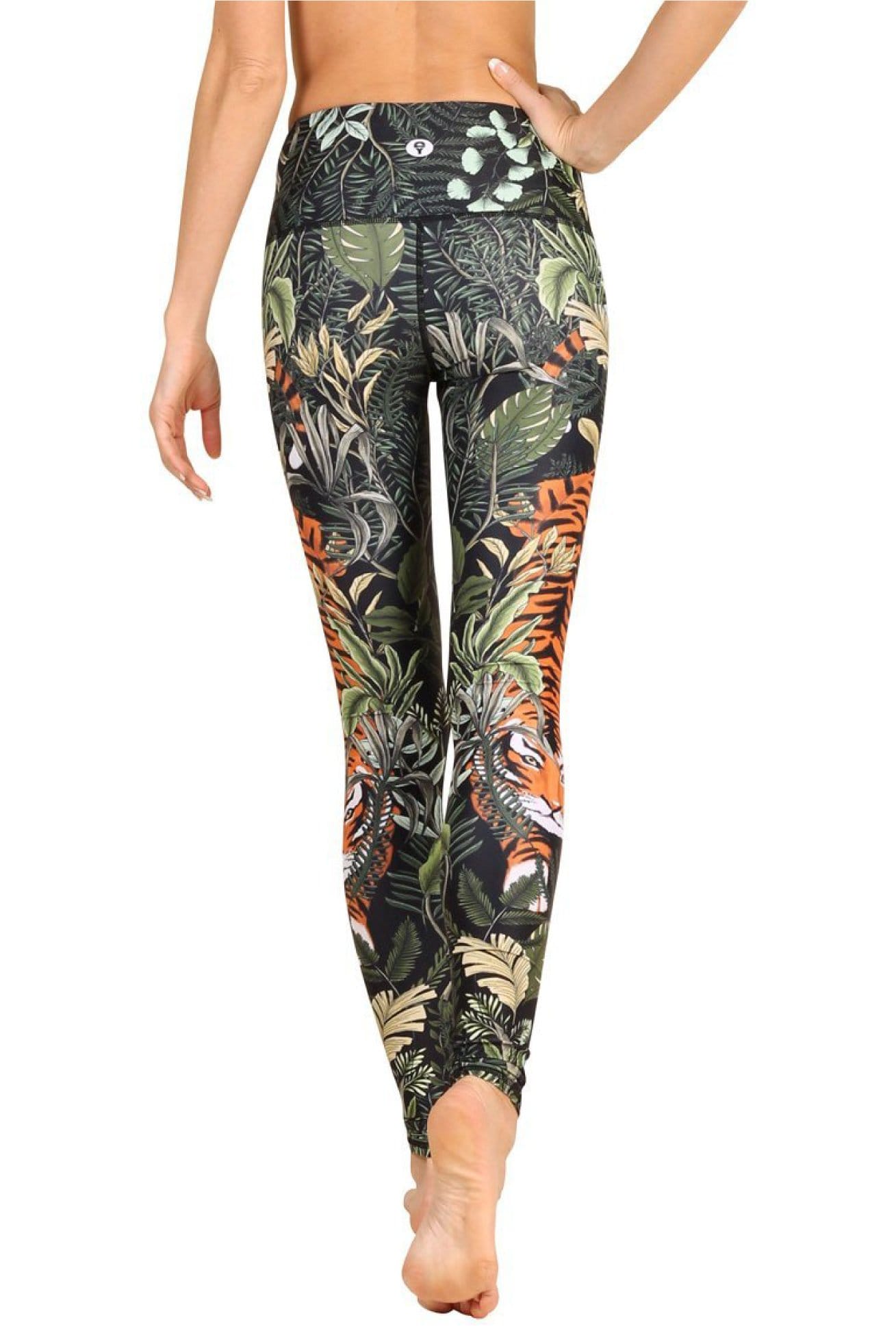 Yoga-Leggings mit „Rawr Talent“-Print