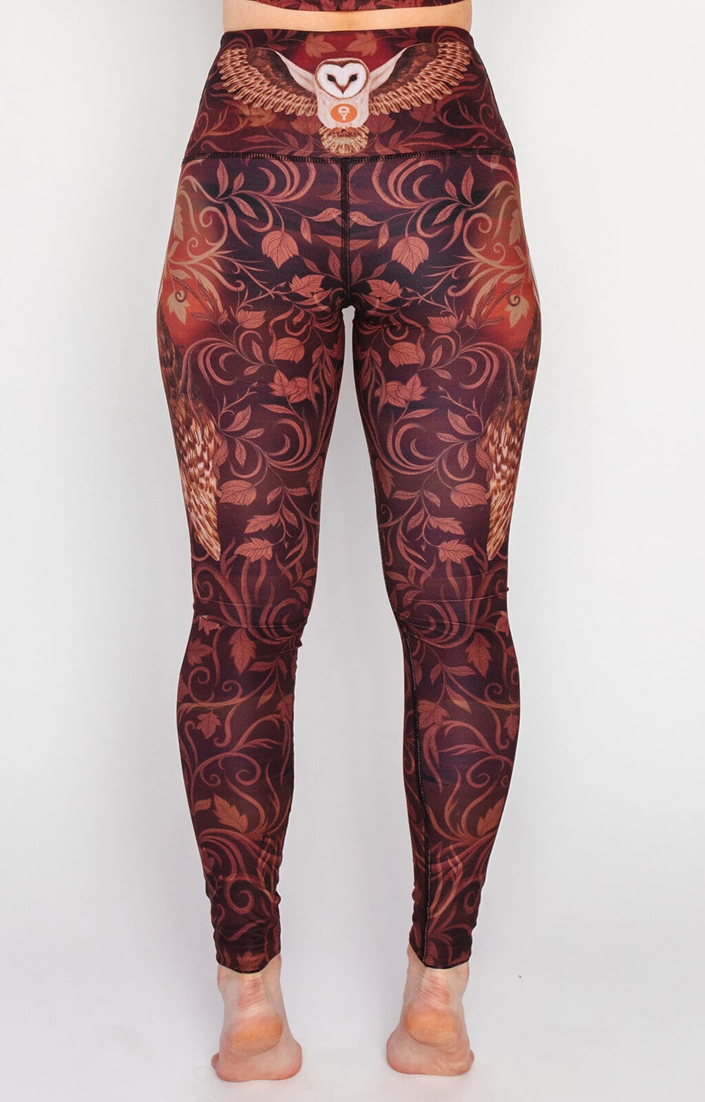 Yoga-Leggings mit Wisdom Seeker-Print