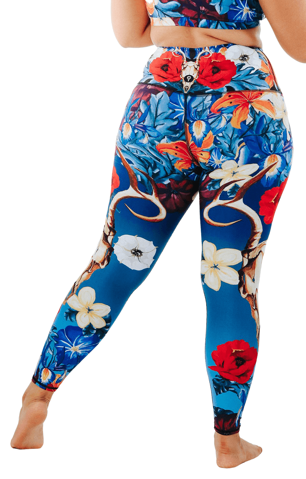 Yoga-Leggings mit Georgia-Print