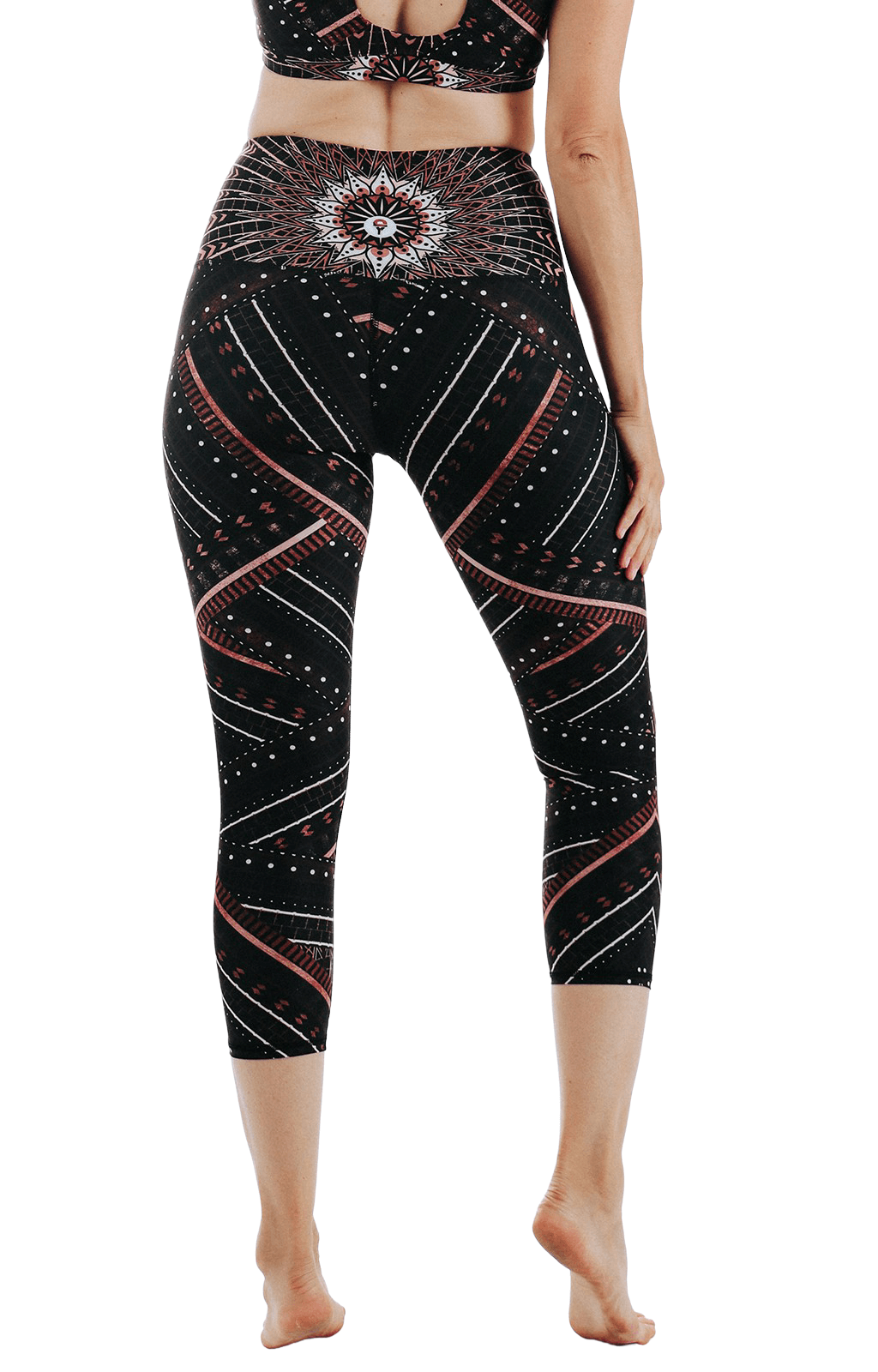 Pantalones de yoga estampados Humble Warrior