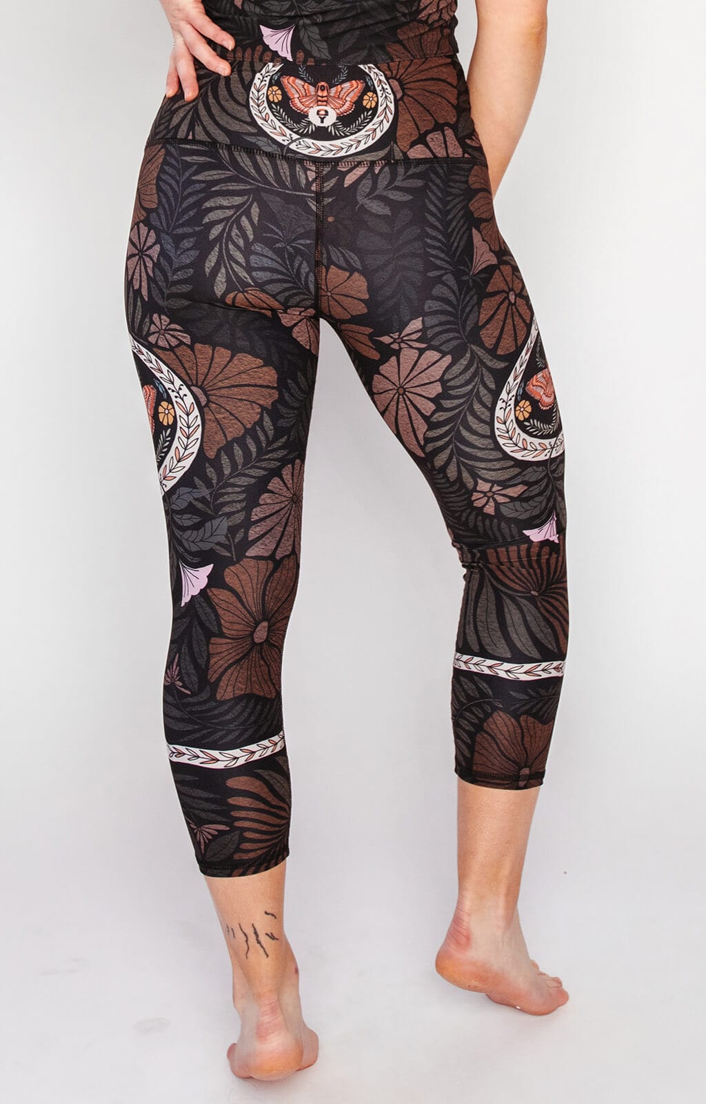 Pantalones de yoga con estampado Ouroboros