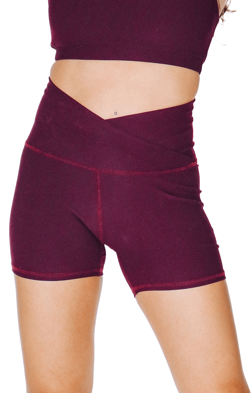 Movement Short in Maroon