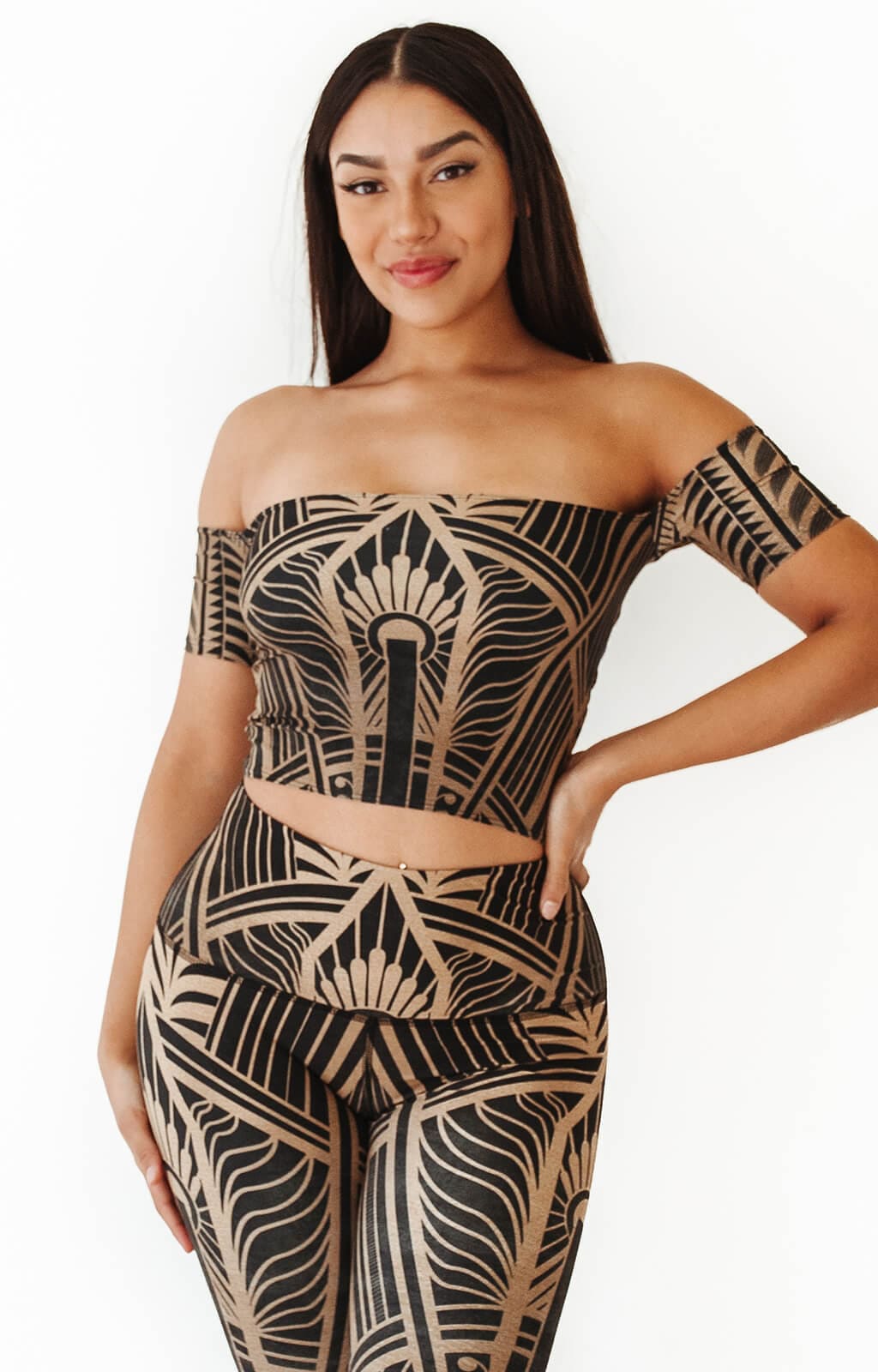 Off-Shoulder Bandeau - Elegantes Empire