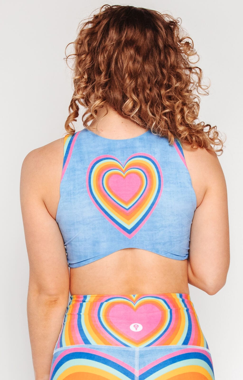 Camiseta sin mangas con giro y vuelta - Rainbow Love