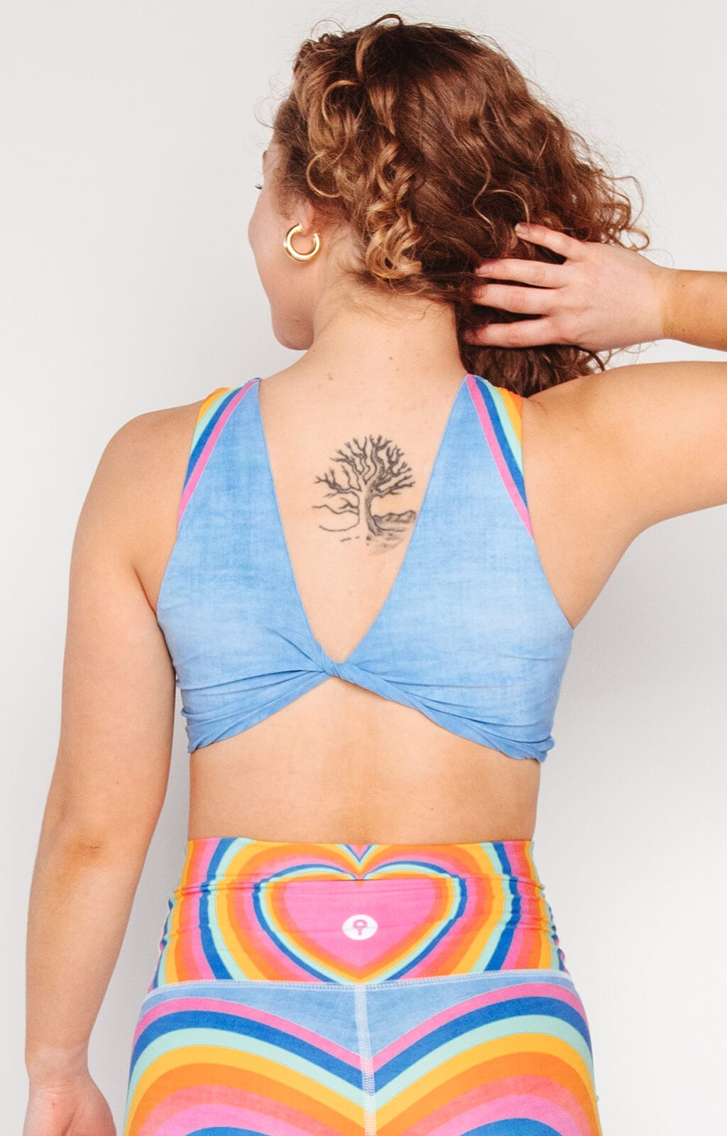 Camiseta sin mangas con giro y vuelta - Rainbow Love