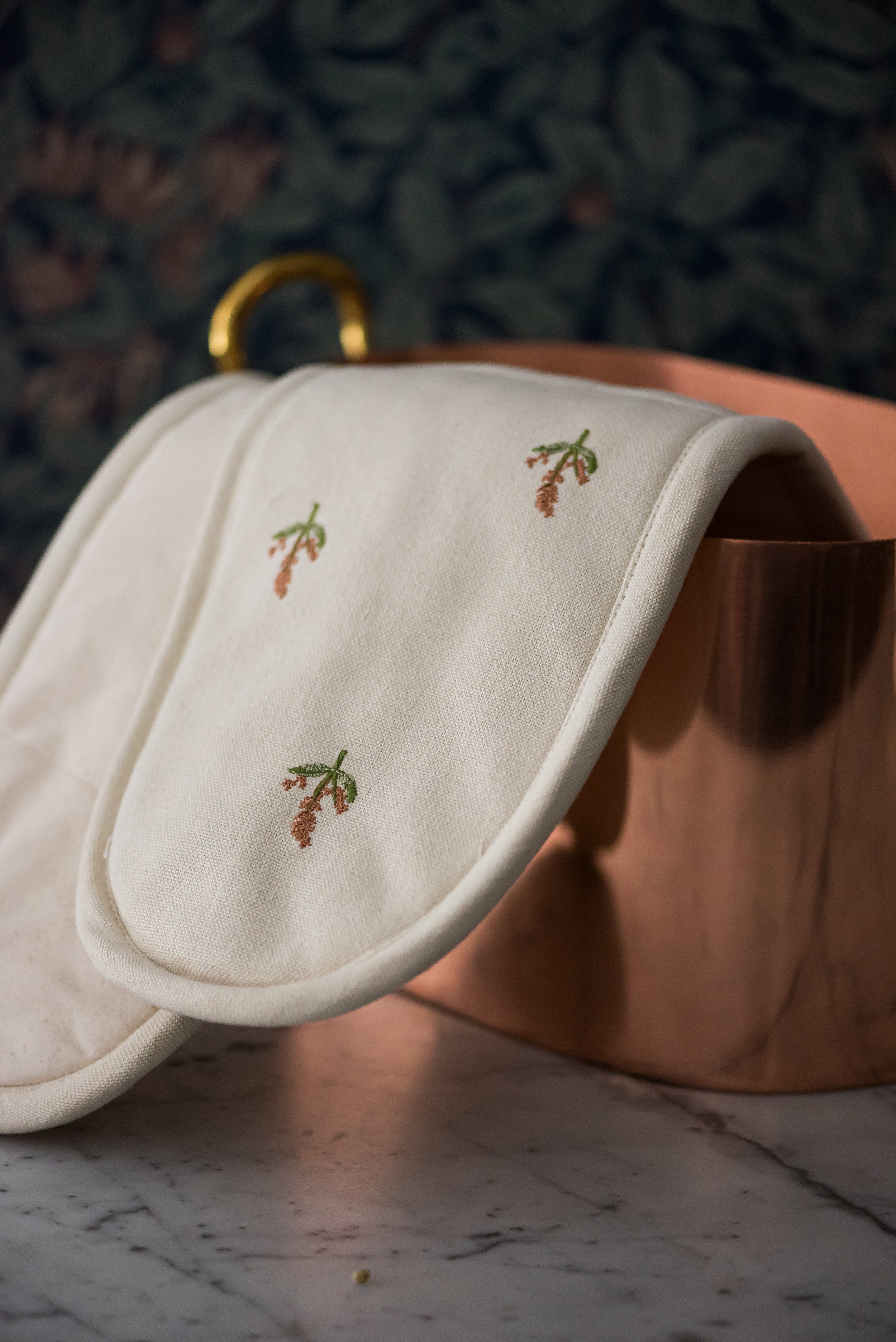 Flora Double Oven Mitt