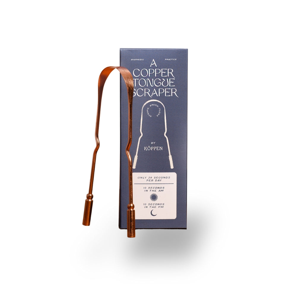 Pure Copper Tongue Scraper | Fresh Breath & Enhanced Taste