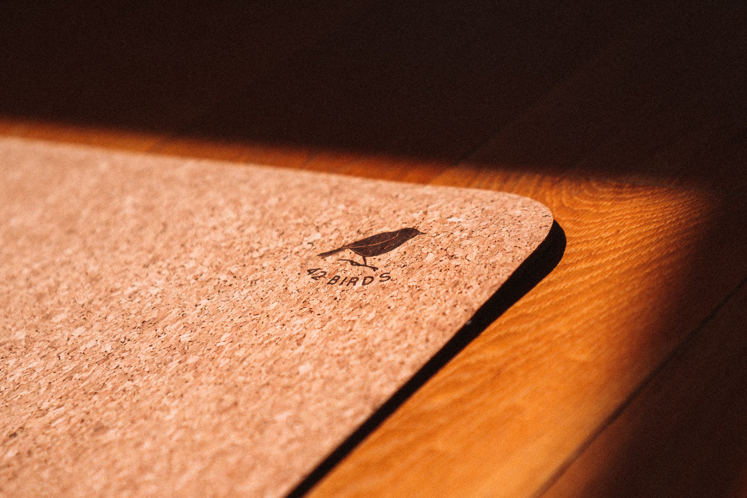 Cork Lightweight Yoga Mat “The Robin”