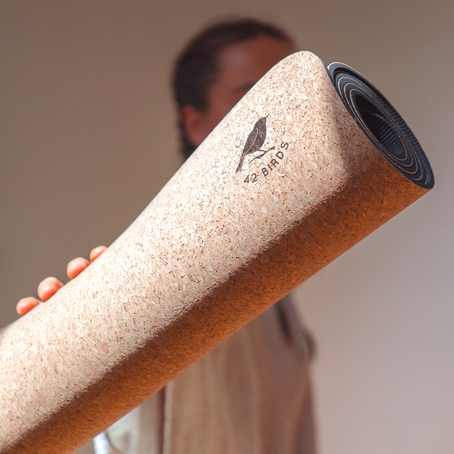 Cork Lightweight Yoga Mat “The Robin”