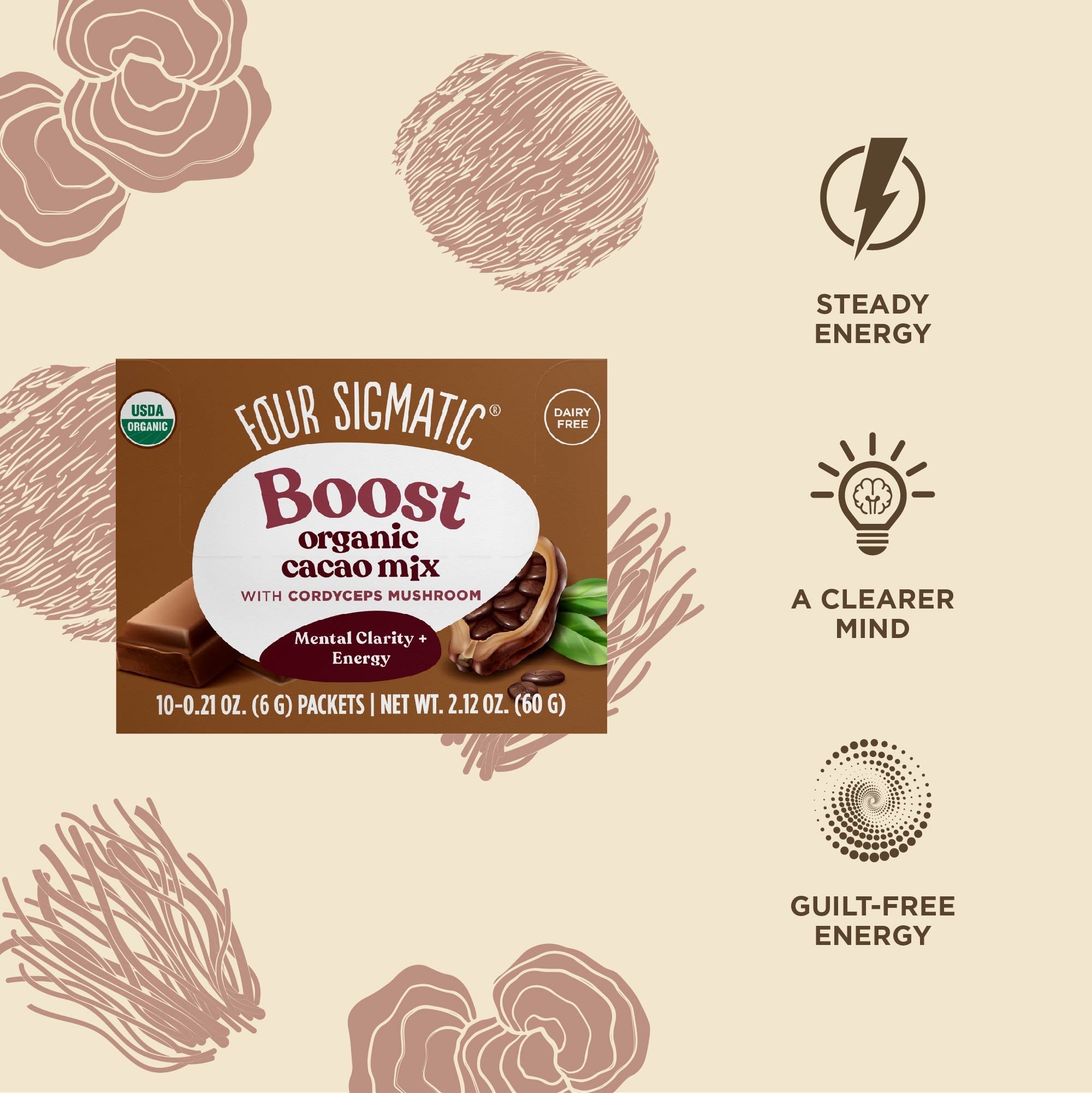 Boost Cacao, Packets