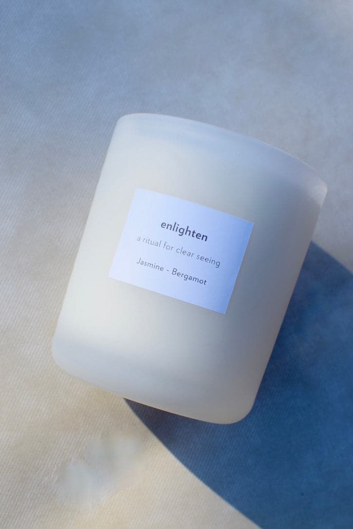 Enlighten Jasmine &amp; Bergamot Ritualkerze (Limited Edition): ABSCHLUSSVERKAUF!