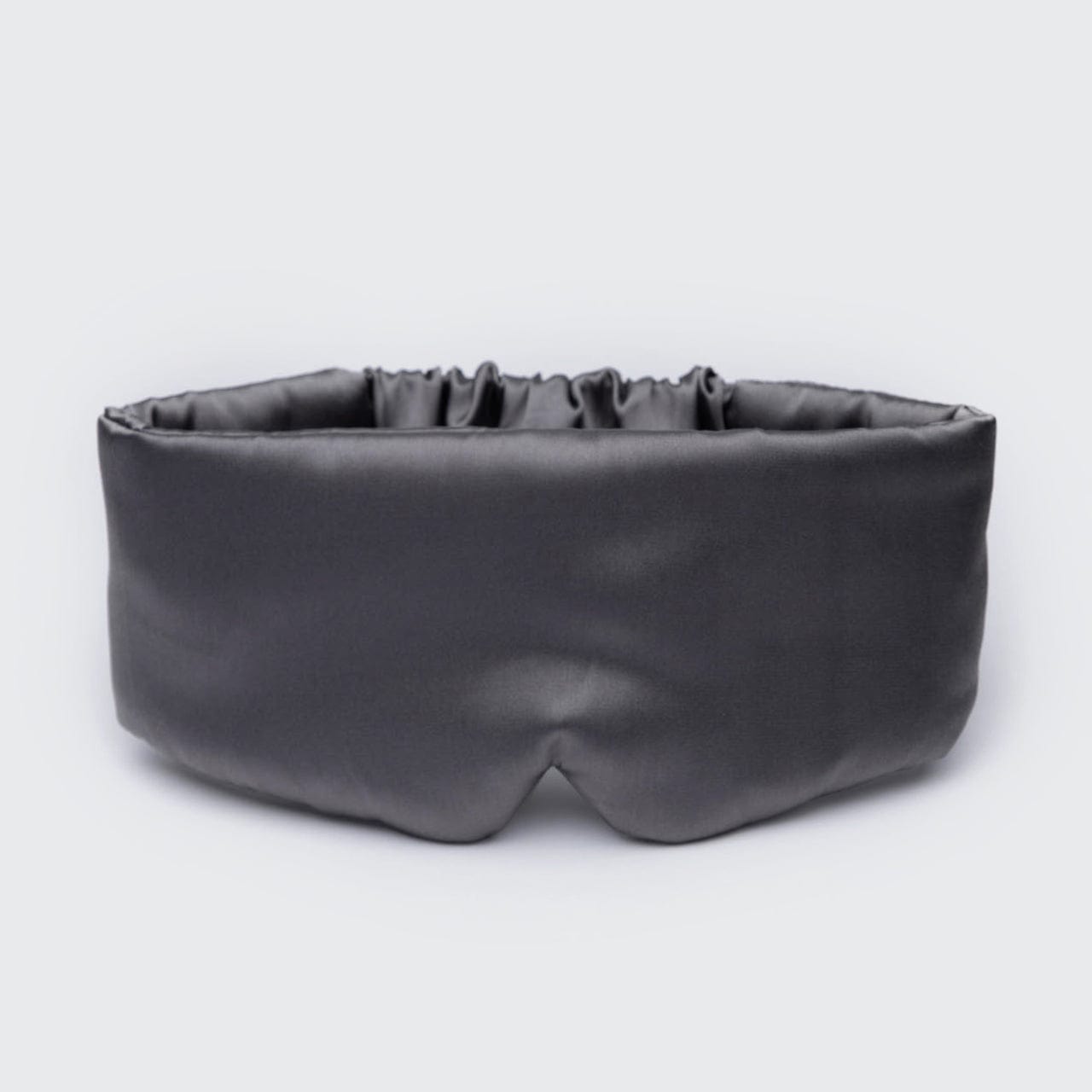 Charcoal Satin Pillow Eye Mask