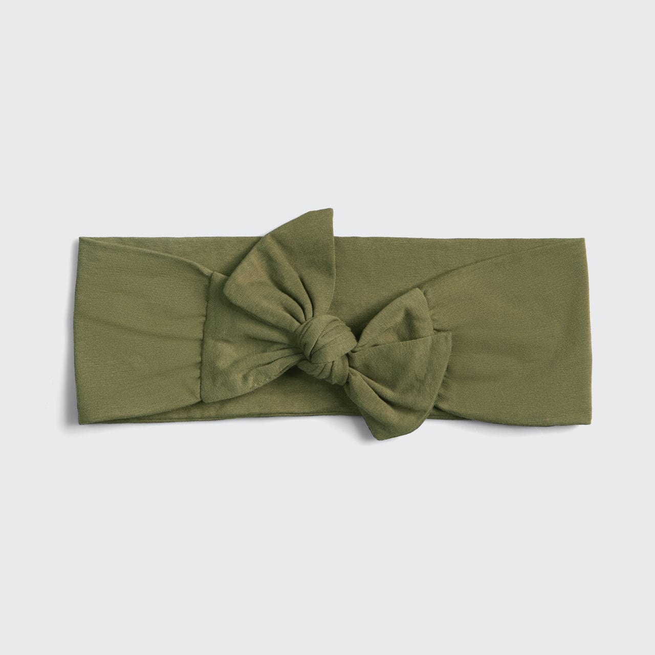 Moss & Black Cotton Adjustable Headbands 2pc Set