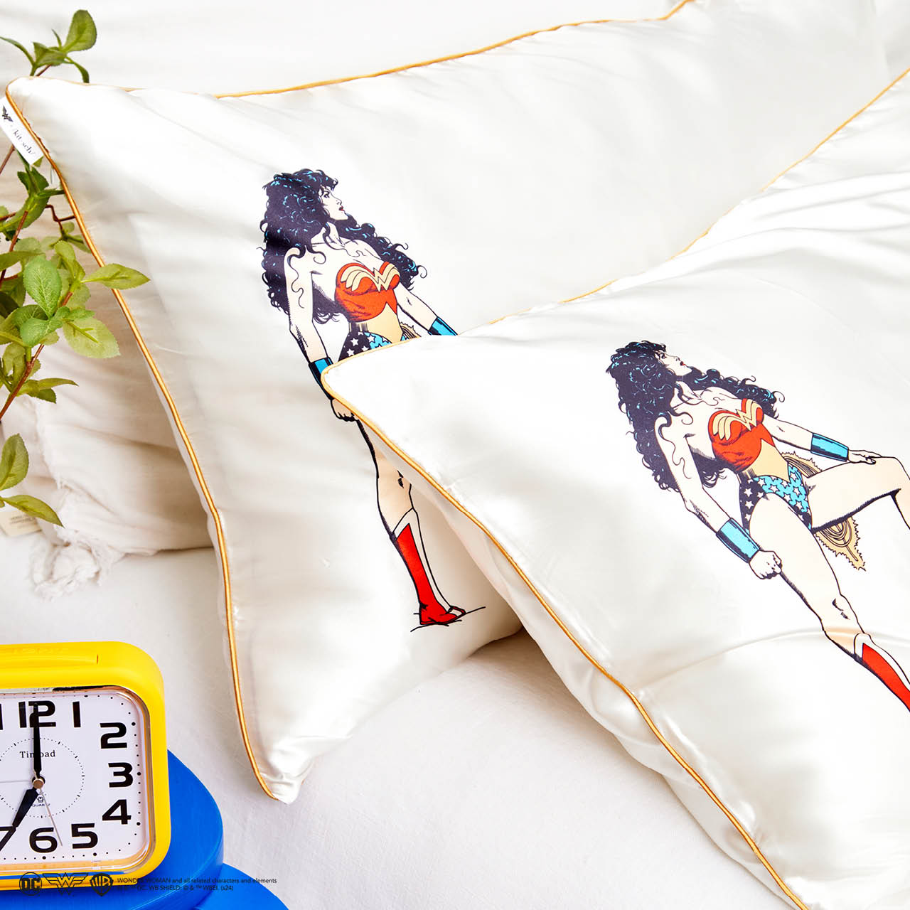 Funda de almohada Kitsch x Wonder Woman King - Believe in Wonder