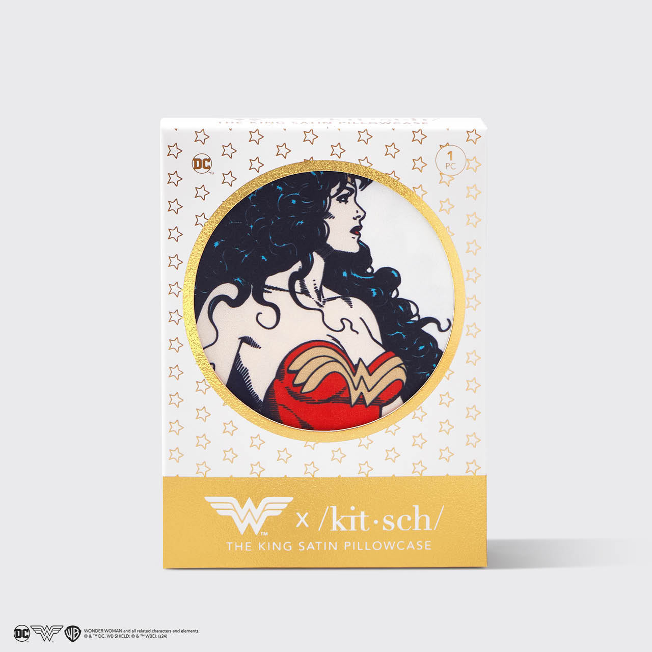 Kitsch x Wonder Woman King Kissenbezug - Believe in Wonder