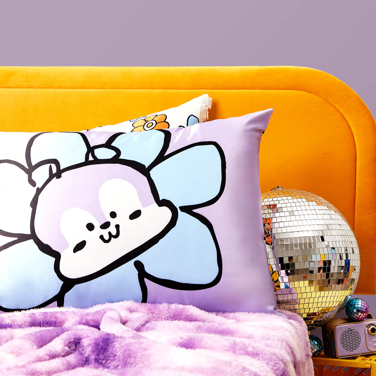 Funda de almohada King Kitsch x BT21 - MANG 