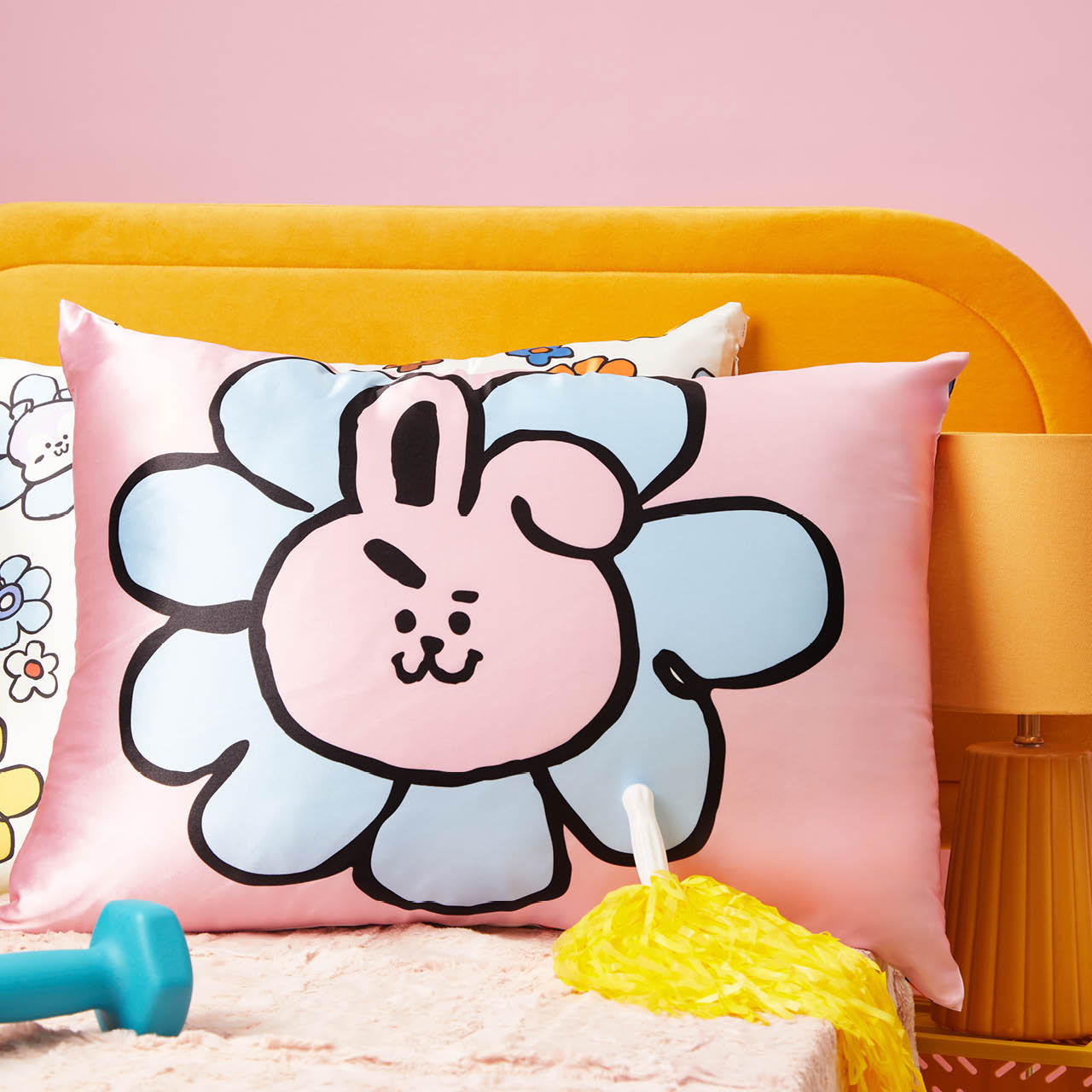 Kitsch x BT21 Satin-Kissenbezug - COOKY 