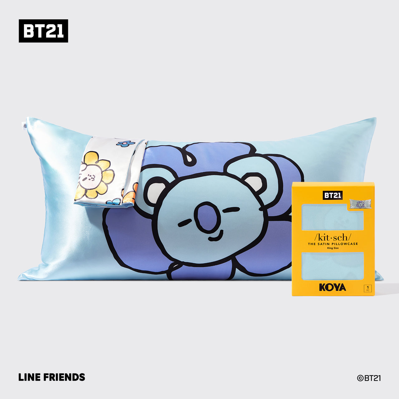 Kitsch x BT21 King-Kissenbezug – KOYA 