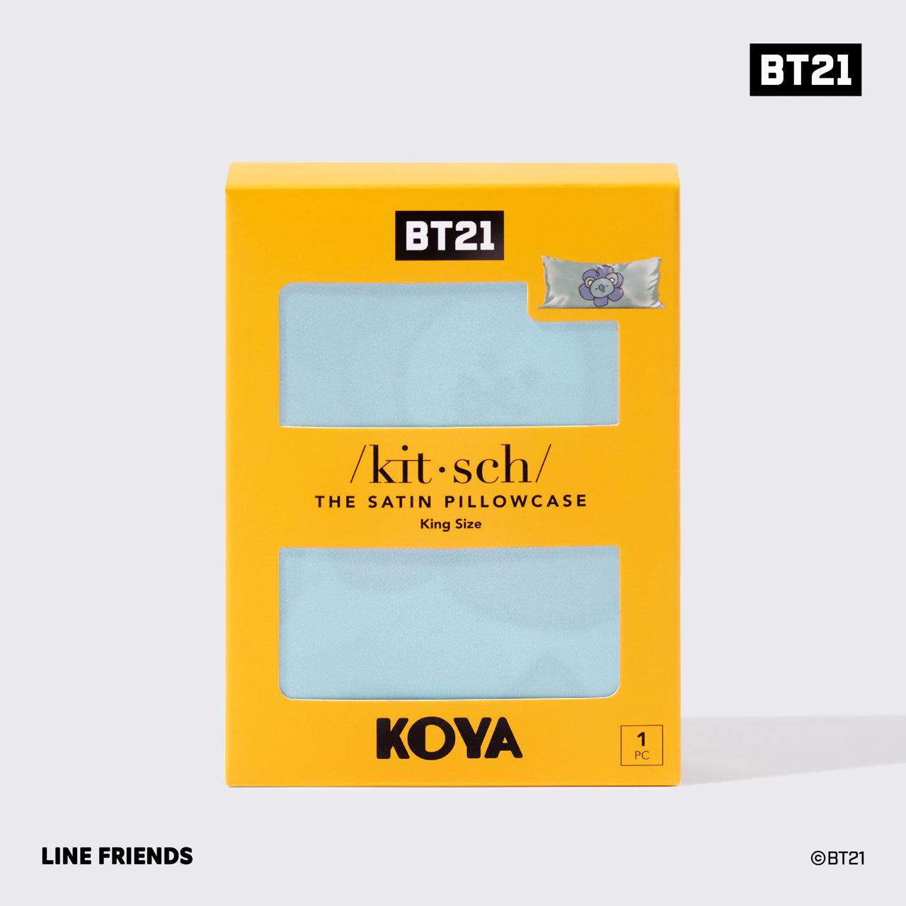 Funda de almohada King Kitsch x BT21 - KOYA 