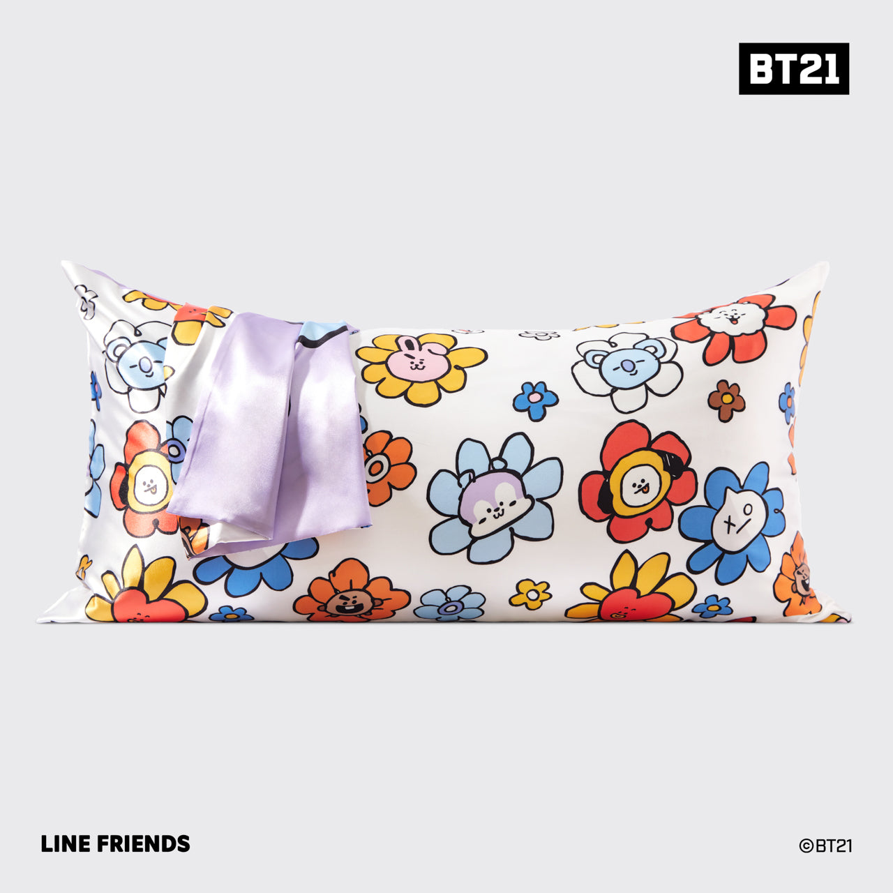 Funda de almohada King Kitsch x BT21 - MANG 