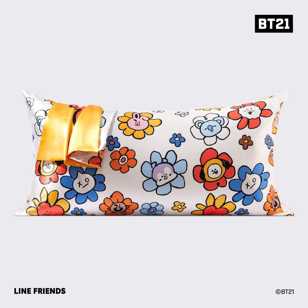 Funda de almohada King Kitsch x BT21 - CHIMMY 