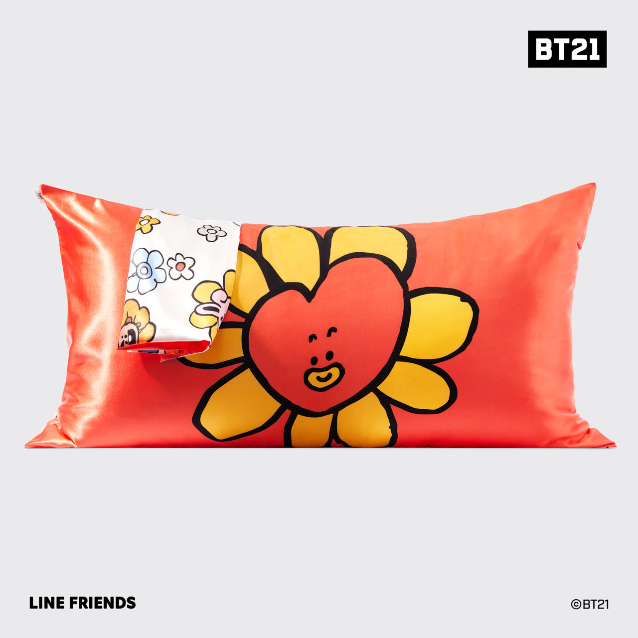 Funda de almohada King Kitsch x BT21 - TATA 