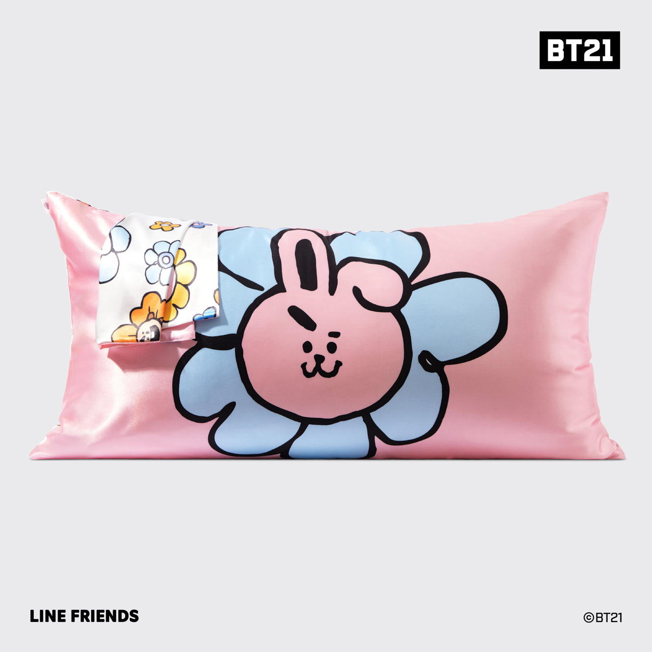 Funda de almohada King Kitsch x BT21 - COOKY