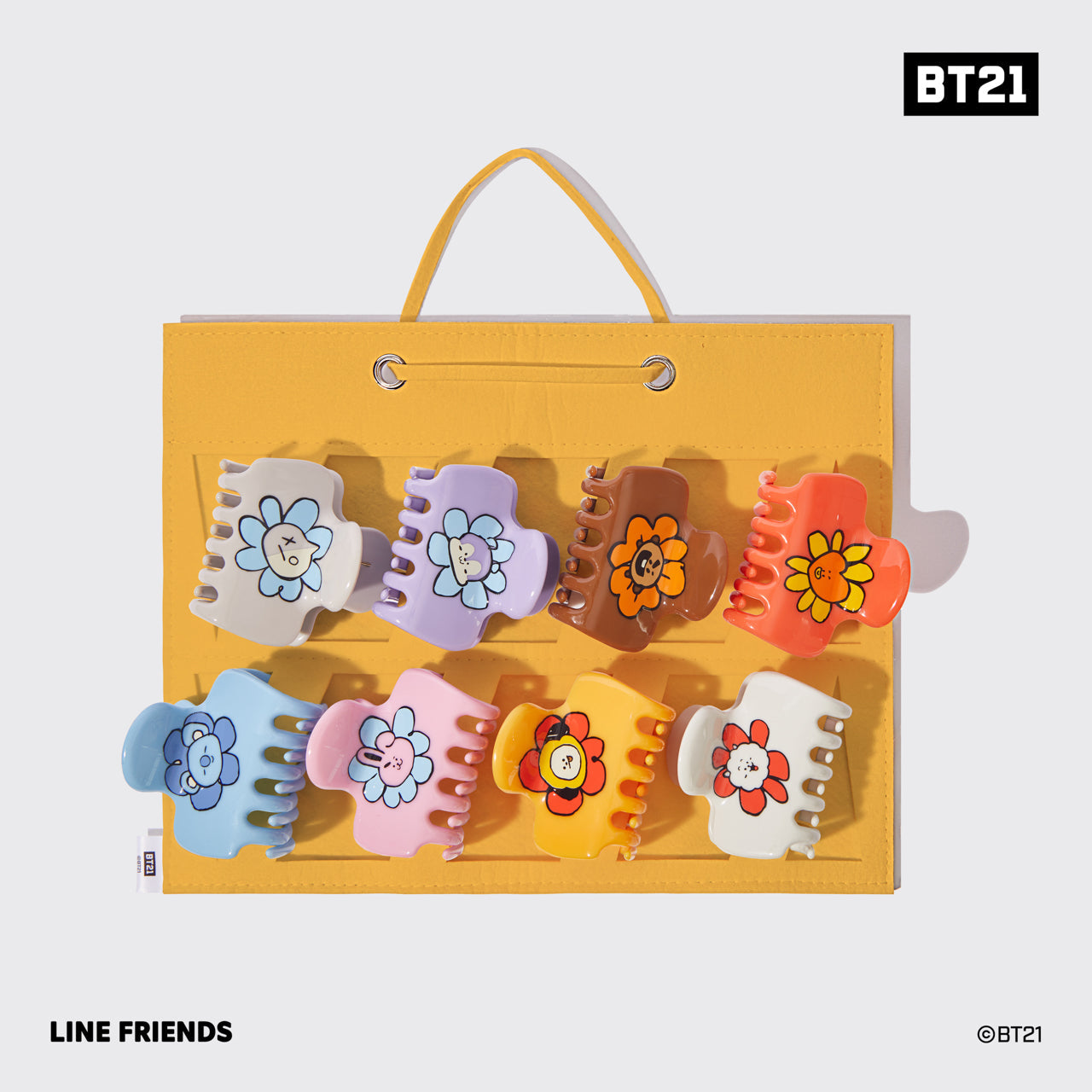 Organizador de pinzas con forma de garra Kitsch x BT21