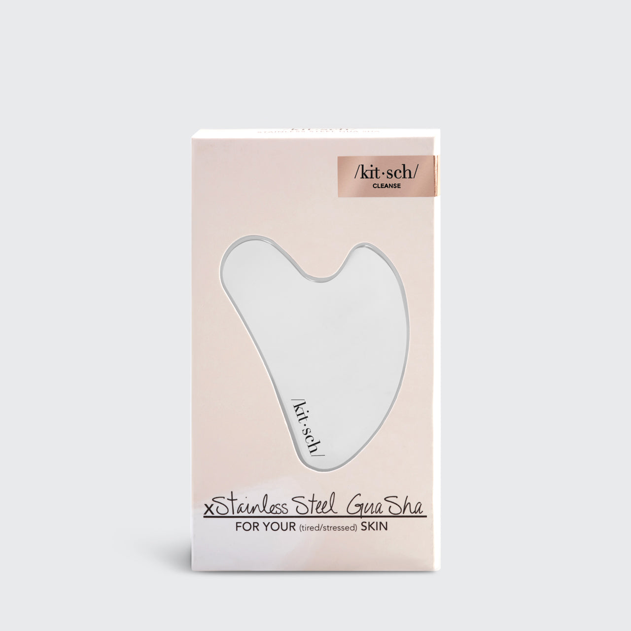 Gua Sha de acero inoxidable