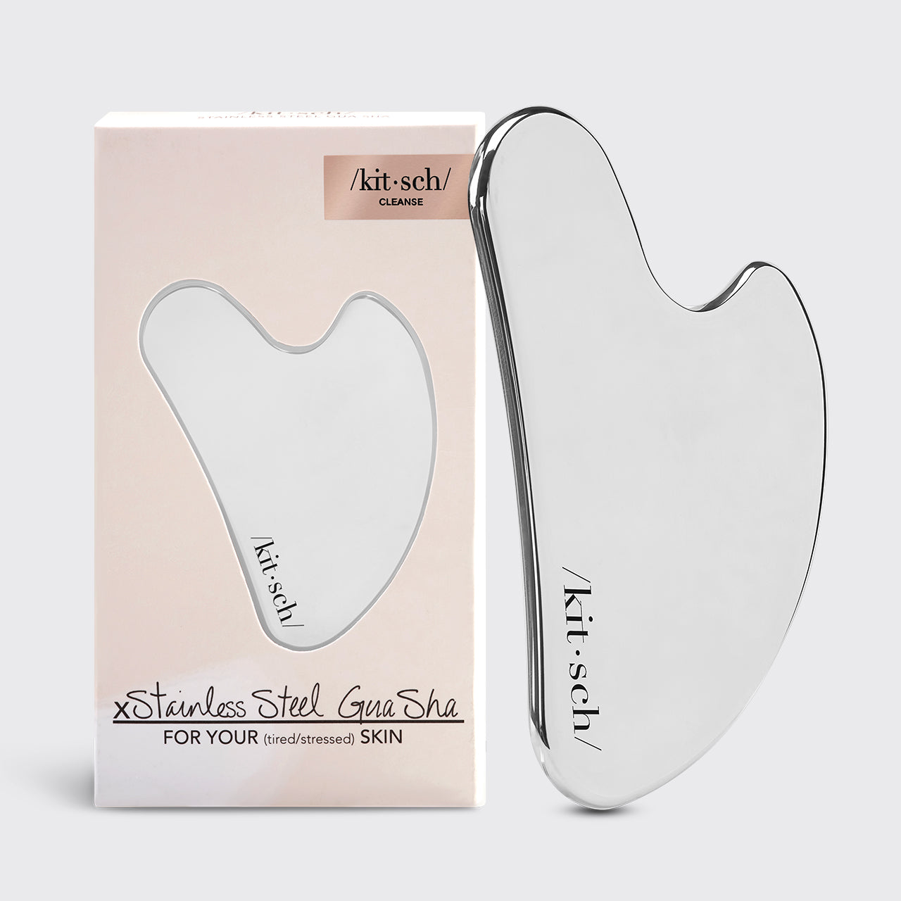 Gua Sha aus Edelstahl