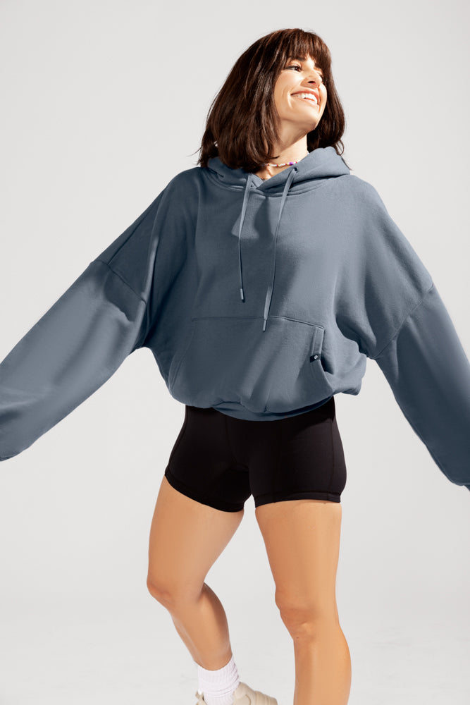 Pullover Cloud Hoodie - Jeansblau