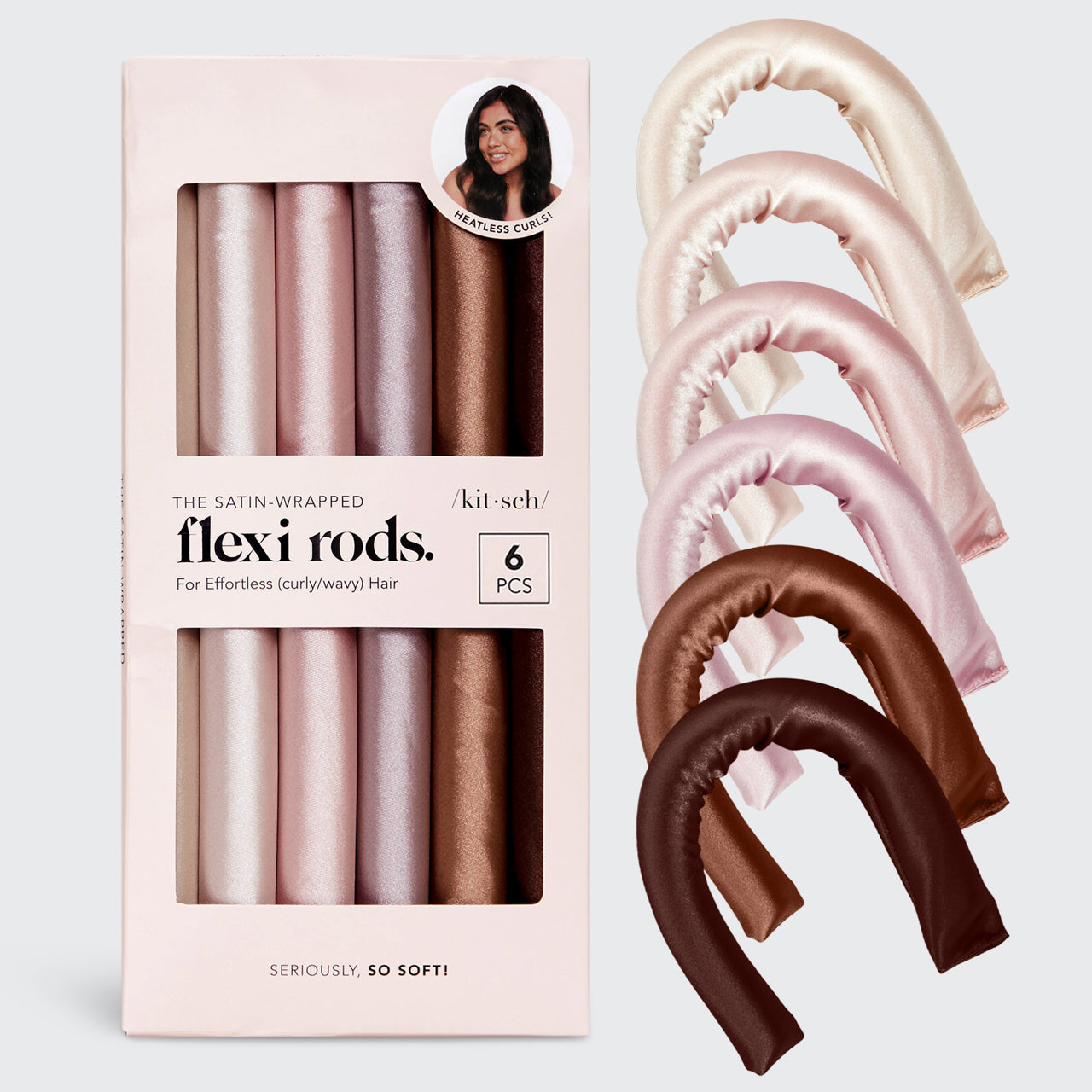 Flexi Rods Satin - 6er Pack