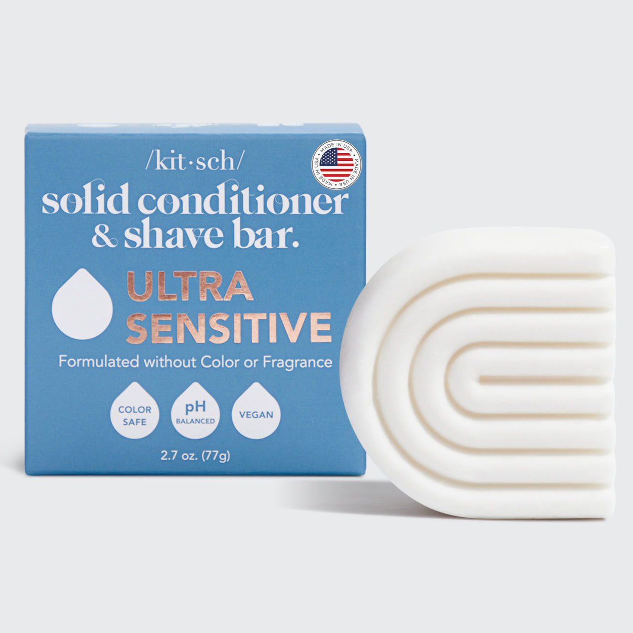 Acondicionador sólido y barra de afeitado Ultra Sensitive 