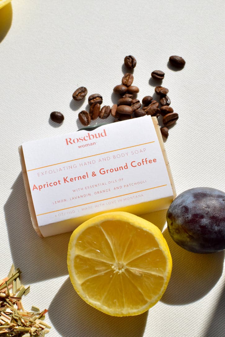 Exfoliating Apricot Kernel and Coffee Soap *Limited Edition*: FAREWELL SALE!