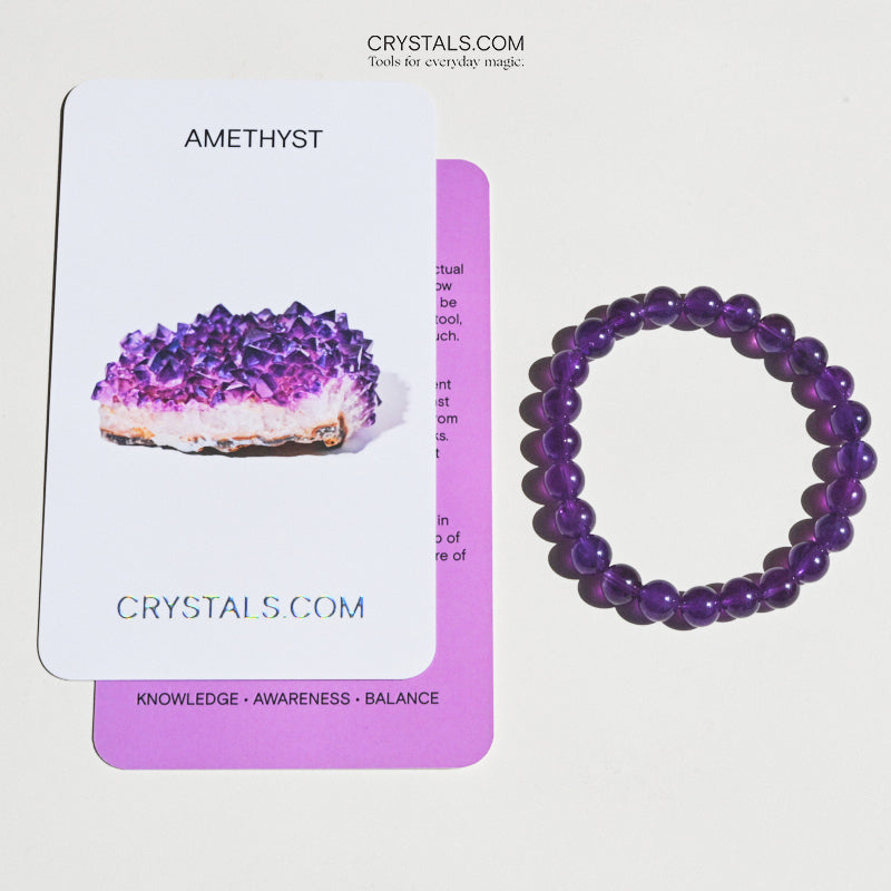 Pulsera de amatista – PAZ