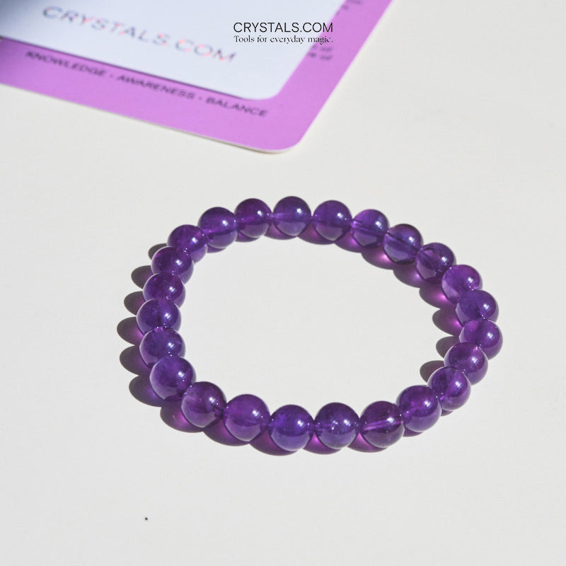 Amethyst Bracelet - PEACE