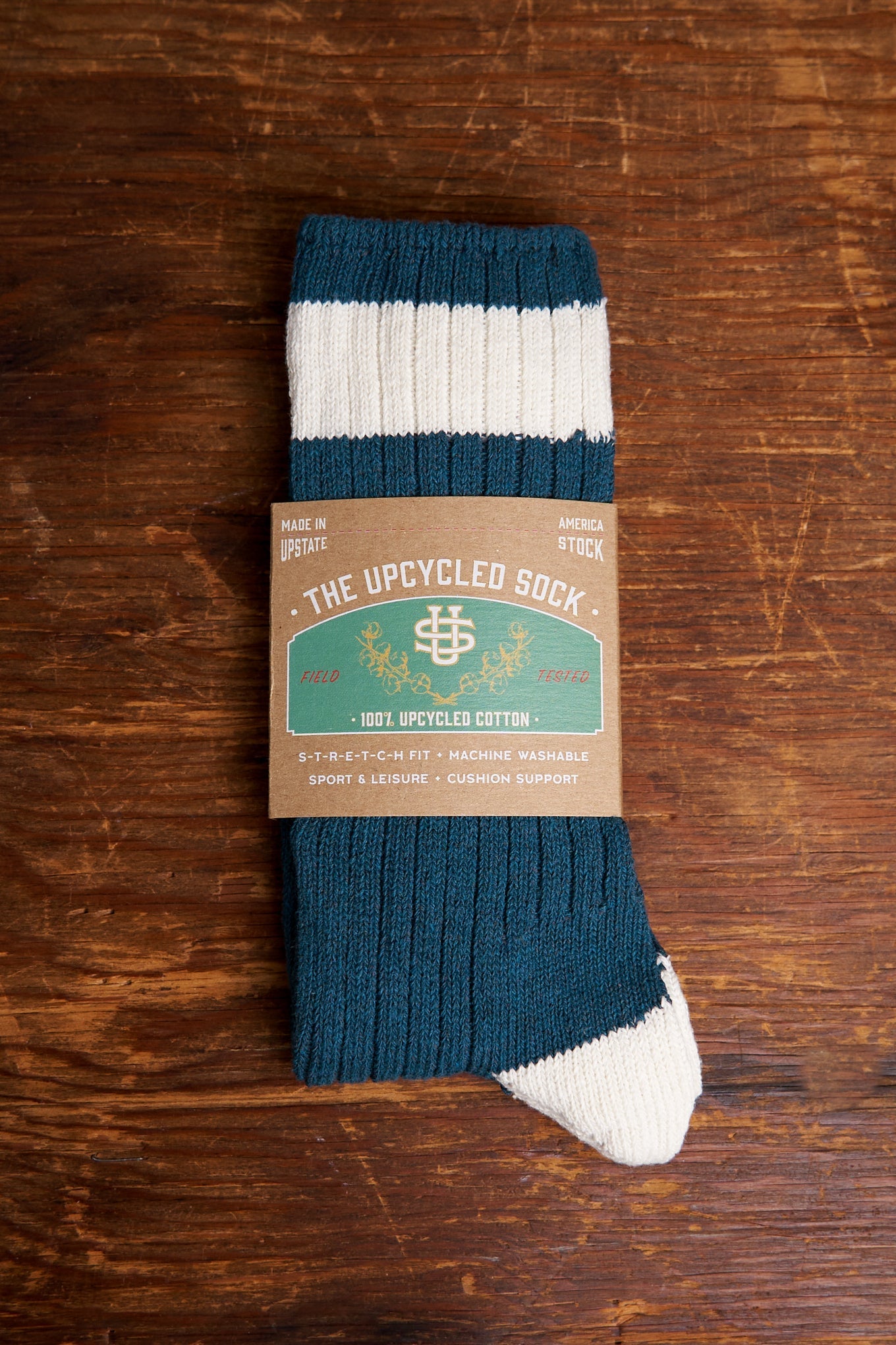 NEW The Upcycled Sock - Aqua