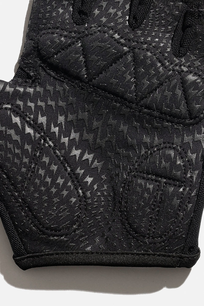 Luxe Mesh Trainingshandschuhe - Schwarzer Punkt