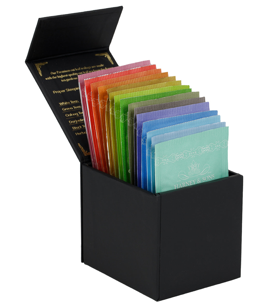 Harney Heritage – Teabag Sampler Black Box