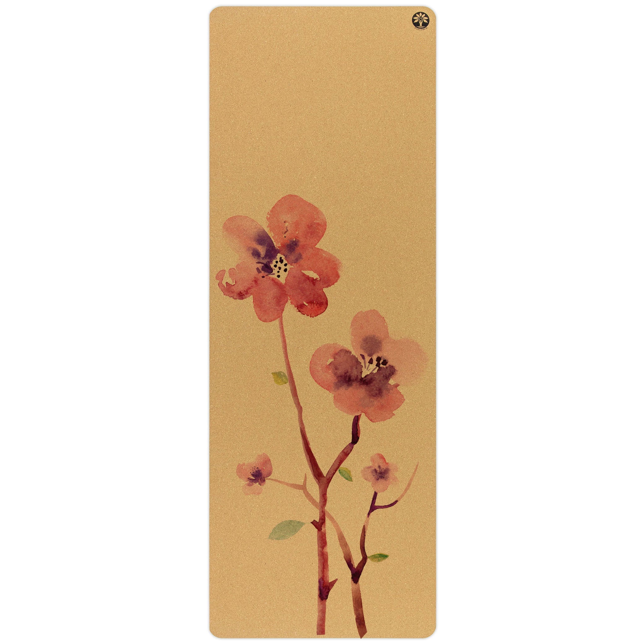 Blossom Aura Kork Yogamatte