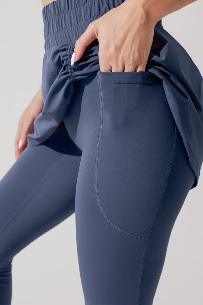 Bungee-Sklegging - Marineblau