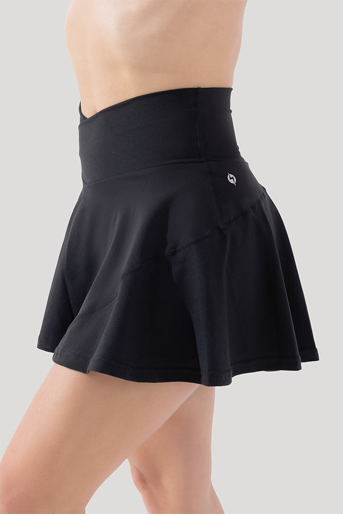 Crisscross Hourglass® Twirl Skort - Schwarz