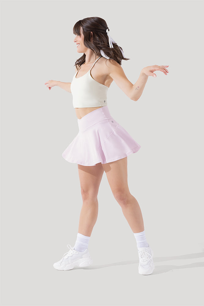 Crisscross Hourglass® Twirl Skort - Orchideeneis