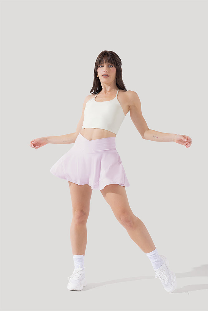 Crisscross Hourglass® Twirl Skort - Orchideeneis